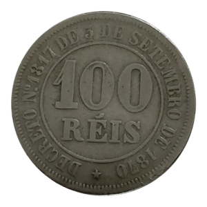 100 Réis 1882 Sku 2442