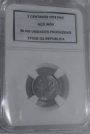 2 Centavos 1978 Fao Sob Sku 2454