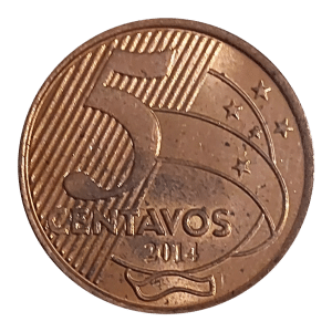 5 Centavos 2014 FC Sku 2466
