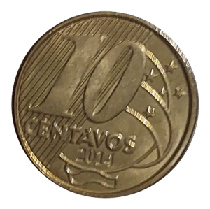 10 Centavos 2014 FC Sku 2470