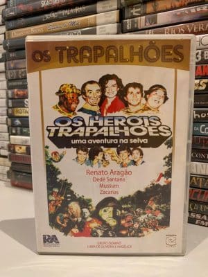 Coleção de dvds dos Trapalhões original 10 unidades.