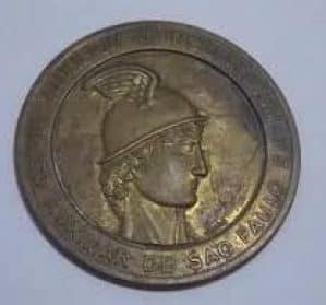 Ficha de Senha Banco Mercantil de São Paulo