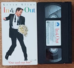 Fita vhs Jevin Kline In & out. Comédia Paramount.