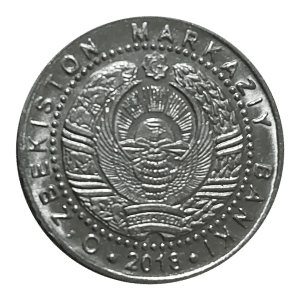 Moedas do mundo Uzbequistão Sku 2455