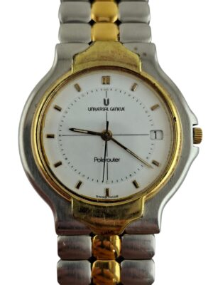 Relógio Universal Geneve Polerouter Unissex Vintage