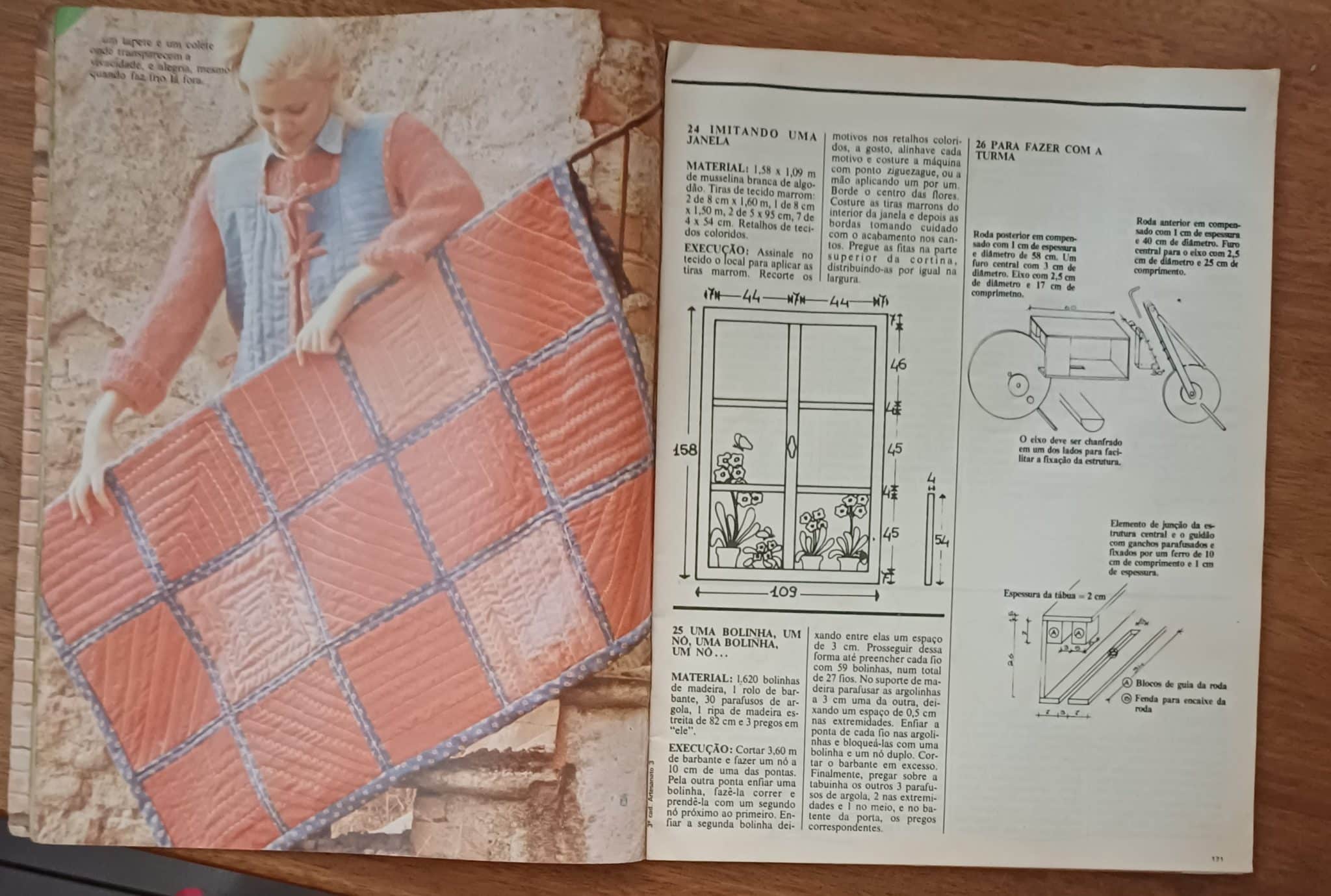 | Casa do Colecionador Revista Artesanato Três # 3. Melhores ideias brincadeiras das crianças.