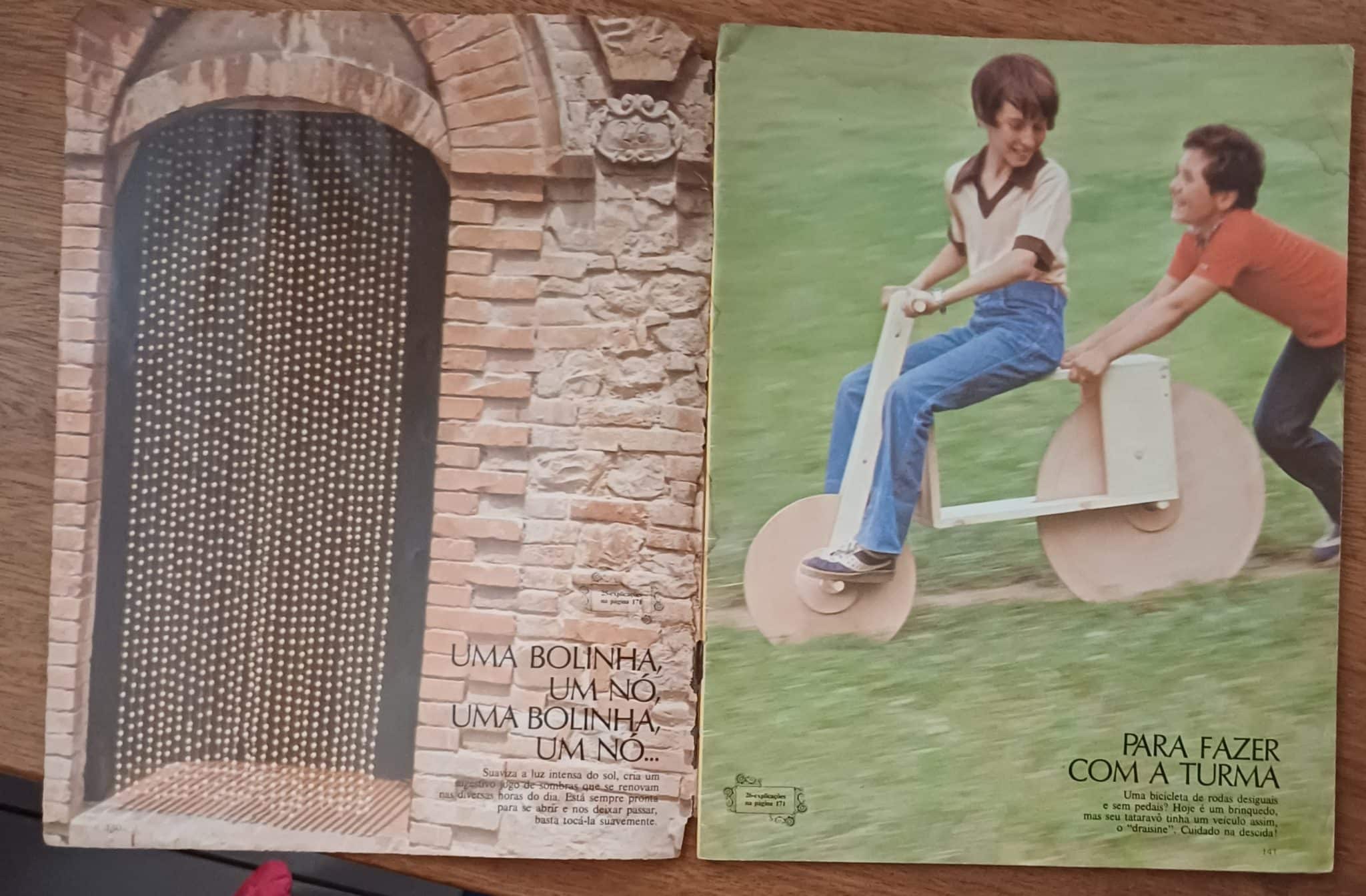 | Casa do Colecionador Revista Artesanato Três # 3. Melhores ideias brincadeiras das crianças.