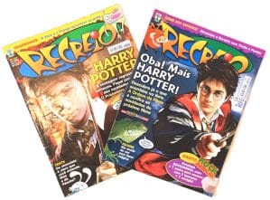 Revista Recreio nº 193 e 213. Harry Potter. Abril – 2003/04.
