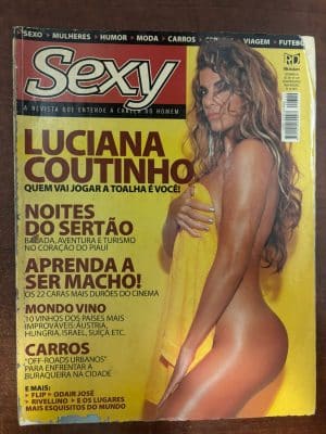 Revista Sexy N 309 - Luciana Coutinho - Setembro 2005