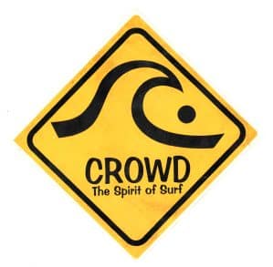 Adesivo Externo Crowd The Spirit of Surf