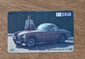 Cartão telefone Japão Ntt 110 011 6582. Car sensor