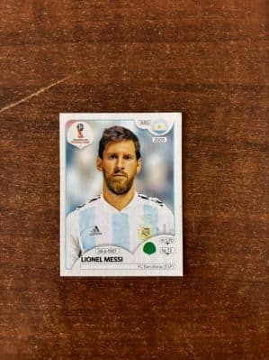Figurinha Messi Copa do mundo 2018 ( Nova )
