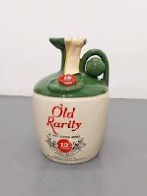 Garrafa em Porcelana Whisky Old Rarity - Vazia