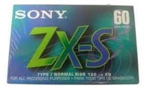 Kit Fita K7 Sony ZX-S, EMTEC FS,