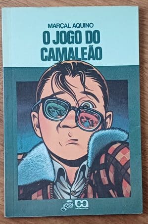 Q21. Livro Vaga-lume Atica. Marçal Aquino. O Jogo do camaleão.