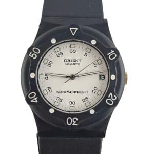 Relógio Orient Quartz Mod D3703 Unissex Vintage