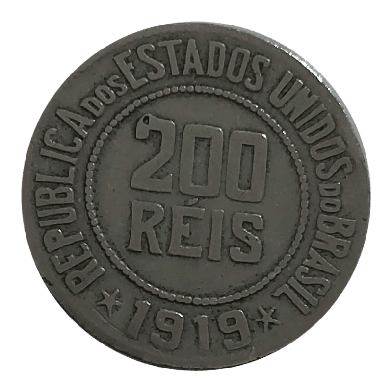 200 Réis 1919 Sku 0051