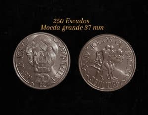 250 Escudos 1.988 Portugal Sku 1828