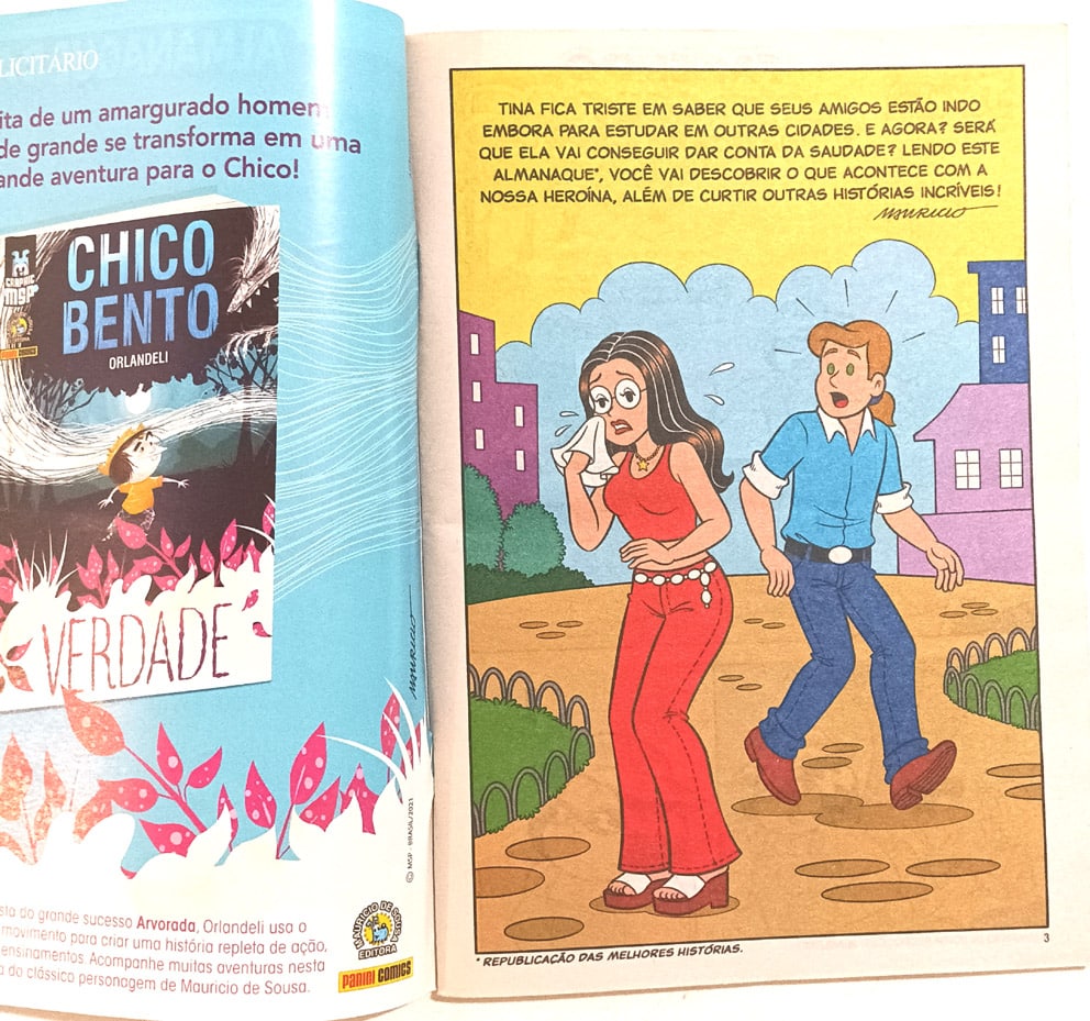 | Casa do Colecionador Almanaque Turma da Mônica, nº 1 e 2. Panini – 2021.