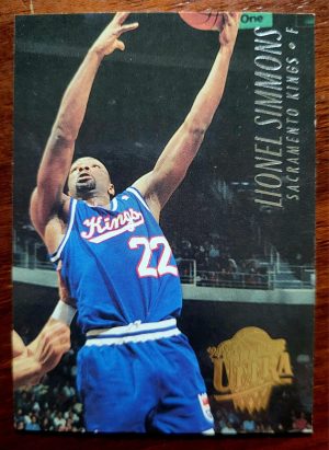 Card Basquete - Fleer Ultra | Temporada 1994/1995 - Sacramento Kings - Lionel Simons