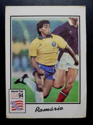 Card Copa do Mundo 1994 | Brasil | Romário | Brinde da Revista Super Sport