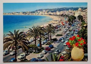 Cartão Postal Estrangeiro - França (Nice) Vista da Promenade des Anglais