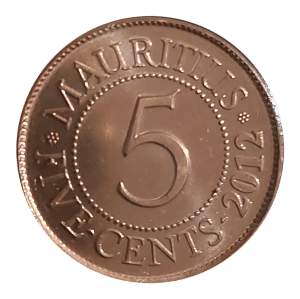 Five Cents 2012 FC Ilhas Maurício Sku 0003