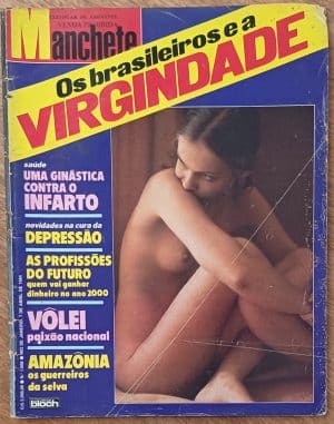 G31. Revista Manchete 1668 ed Bloch 1984. Virgindade Infarto Amazônia Vôlei.