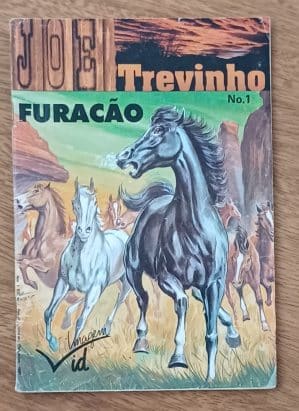Gibi formatinho Joe Trevinho 1 ed Imagem Vid 1992. Furacão.