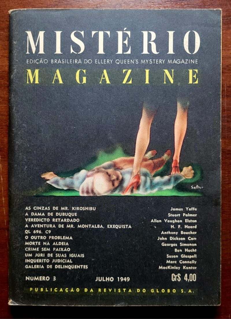 Mistério Magazine Nº 03 — Julho 1949 | Ellery Queen's Mystery Magazine | Edição Brasileira