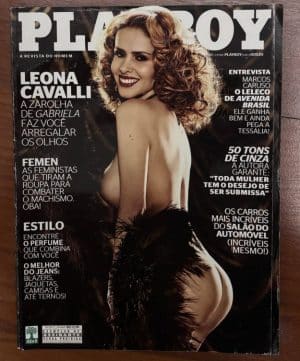 Playboy Nº 449 | Leona Cavalli – A Zarolha de Gabriela | Exemplar de Assinante | Outubro 2012