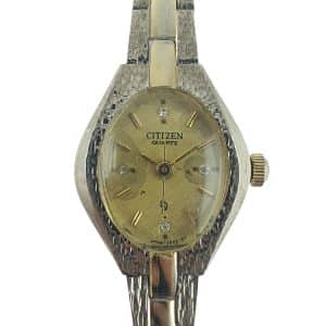 Relógio Citizen Mod 3630 Feminino Clássico Social Retrô