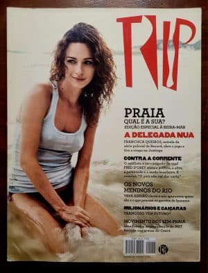 Revista Trip Nº 176 | Abril 2009 | Francisca Queiroz | A Delegada Nua | Série A Lei e o Crime Record | Edição Especial Praia
