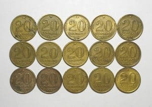 Série Completa 20 Centavos de 1942 a 1956 = 15 moedas / Getulio e Rui Barbosa / Bz/Al