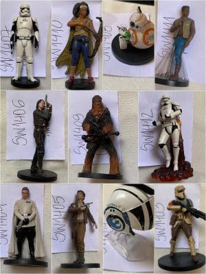 Star Wars para Revendedor - Estáticos Disney & Helmet Collection | 11 Itens | 2016-2019