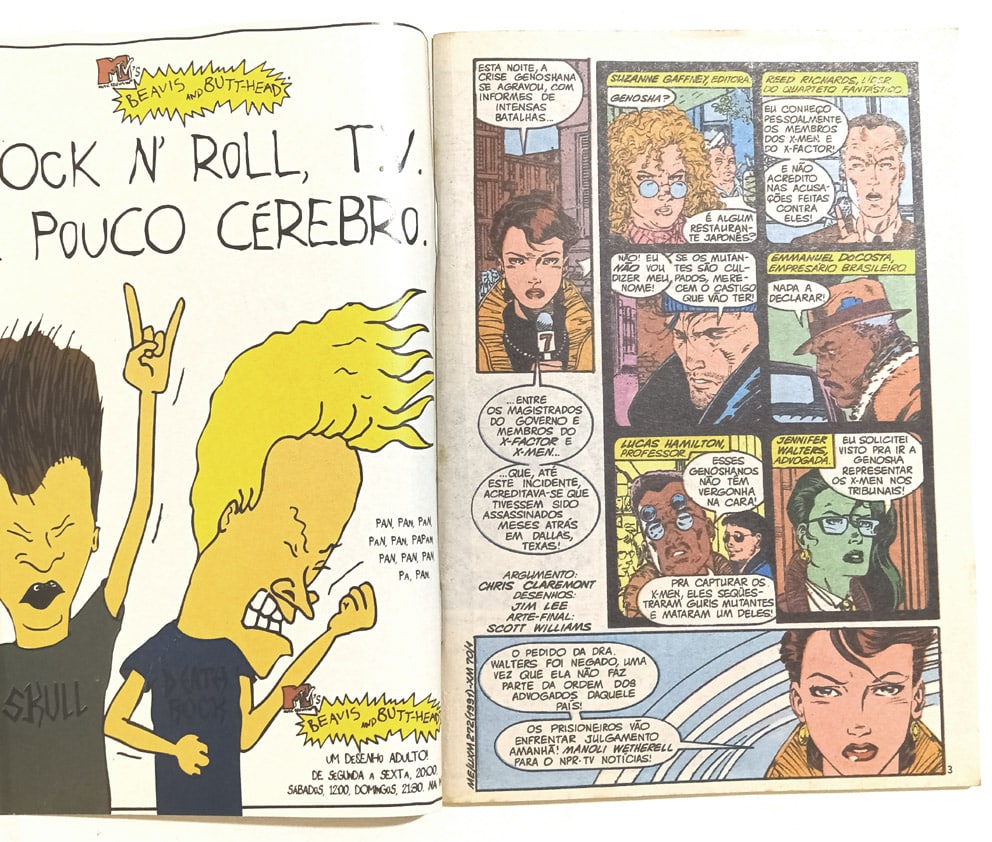 | Casa do Colecionador X-Men 1ª Série - n° 68,69,70 – Programa de Extermínio (minissérie completa). Abril-1994