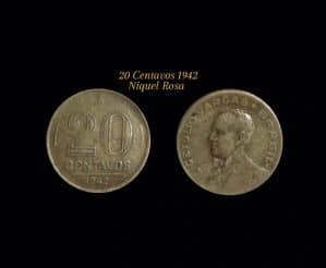 20 Centavos 1942 Sku 0101