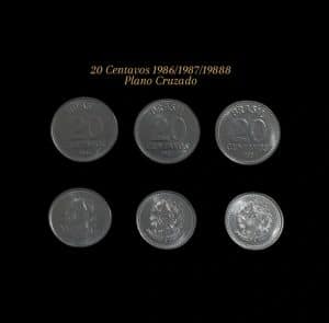 20 Centavos 86/87/88 MBC Sku 0139