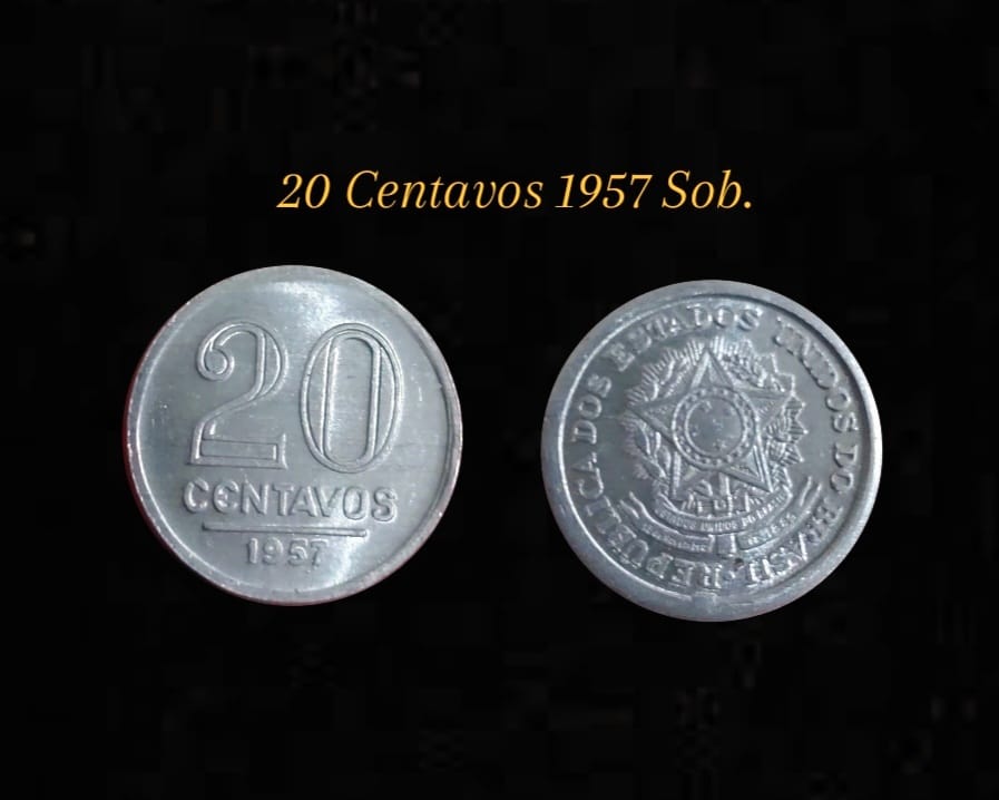 | Casa do Colecionador 20 Centavos 1957 Sku 0087