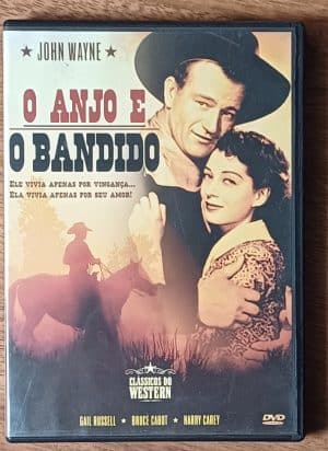 Dvd Clássicos do Western O Anjo e o demonio com John Wayne