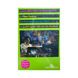 [Livro] Sua resposta vale um bilhão | Vikas Swarup | Romance e Drama, Cinema | Cia das Letras | Novo