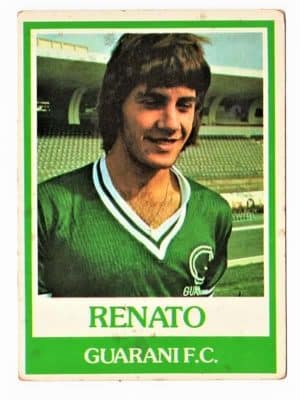 Ping Pong Futebol Cards Guarani Futebol Clube – Nº 170 – Renato ( A )