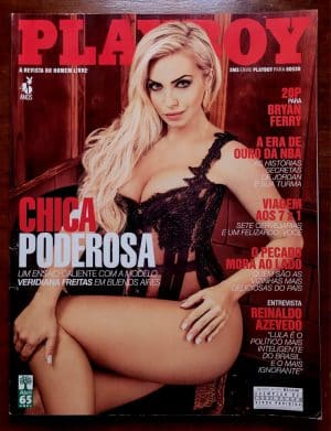 Playboy Nº 479 | Abril/2015 | Veridiana Freitas | Chica Poderosa em Buenos Aires | Exemplar de Assinante