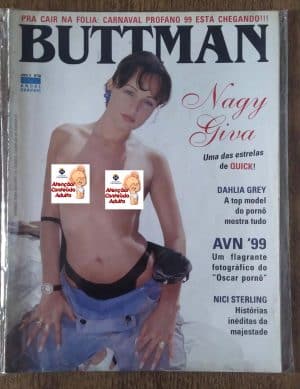 Revista Buttman ano 5 número 50 - rara!