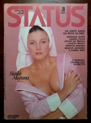 Revista Status Nº 126 | Janeiro/1985 | Matilde Mastrangi | Dossiê 20 Anos da Rede Globo | Pôster Presente
