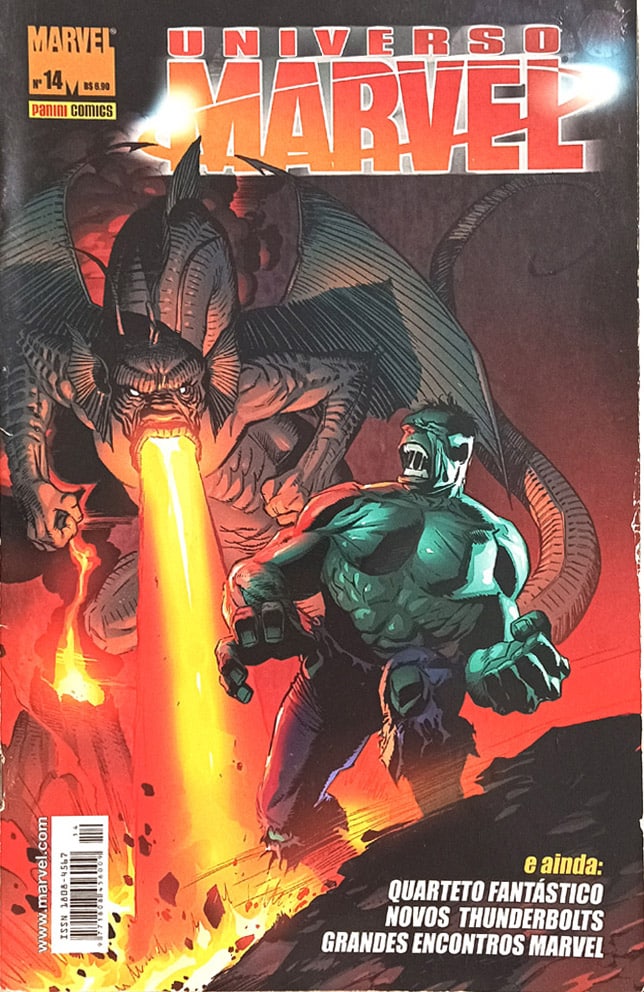 | Casa do Colecionador Universo Marvel 1ª Série - n° 14. Panini – 2006. HQ/Gibi