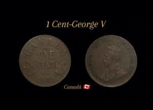 1 Cent 1932 Canadá Sku 0192