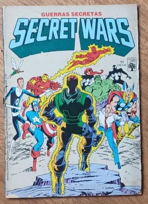 19gr. Gibi Star wars Guerras secretas 11 Abril 1986.