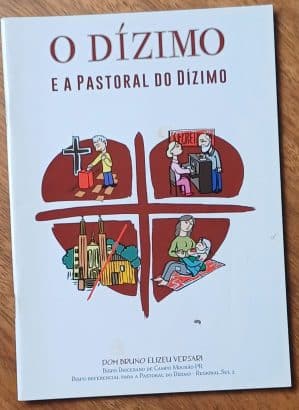 21gr. Livreto O dízimo e a pastoral do dízimo. Dom Bruno E Versari.