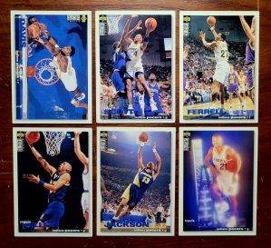 Card Basquete - Upper Deck Collector's Choice 1995 - Indiana Pacers